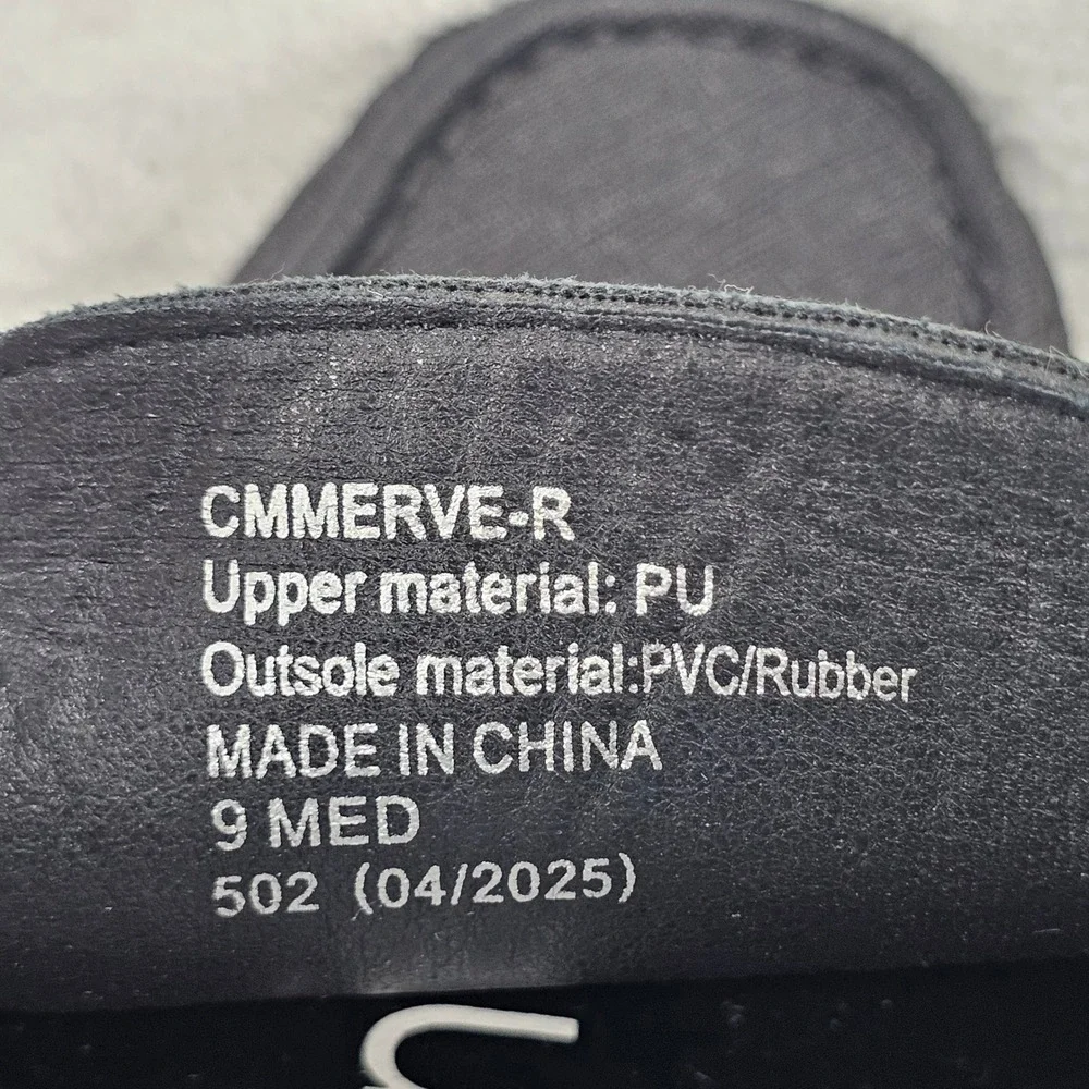 Calvin Klein Mens CMMERVE-R Black Saffiano Driving Loafers Shoes Size 9 MED